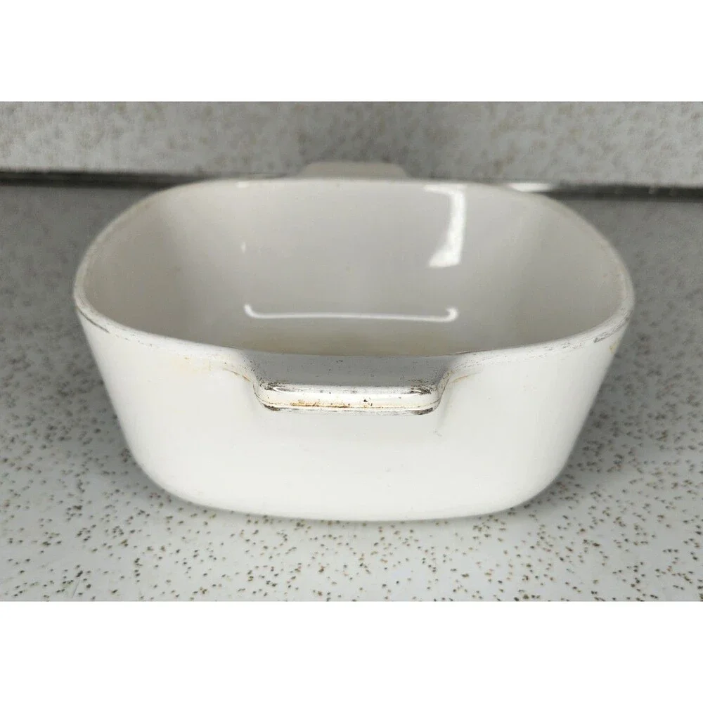 Corning Ware Blue Cornflower Casserole Dishes W/ Chipped Lid 1½ Q & 6½ Skillet